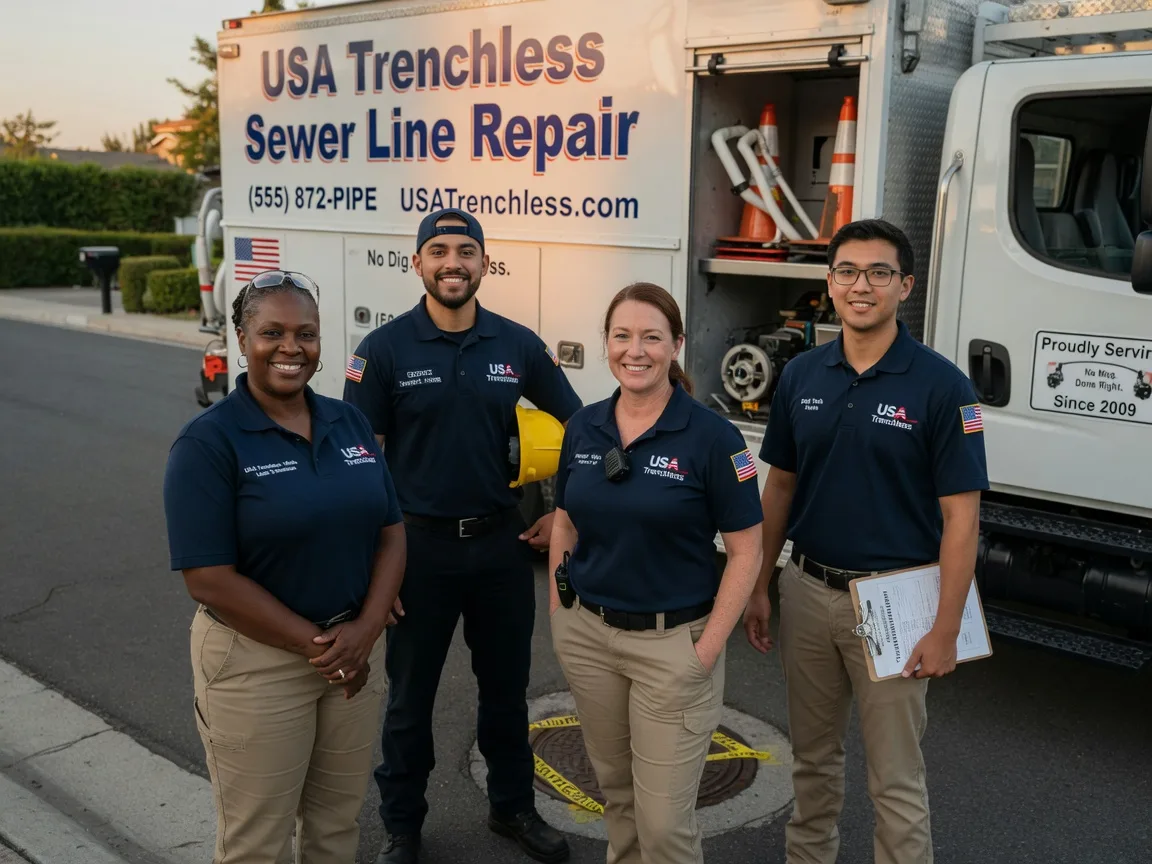 Sewer Line Repair company in Sasakwa, OK